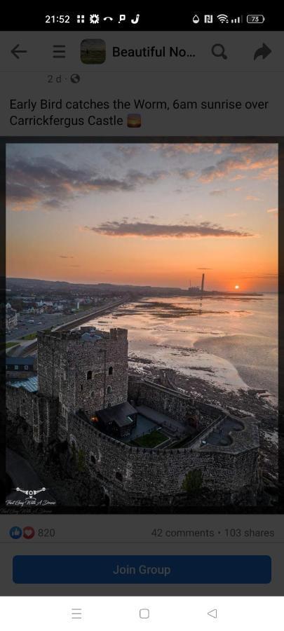 Apartmán Harbour View Carrickfergus Exteriér fotografie